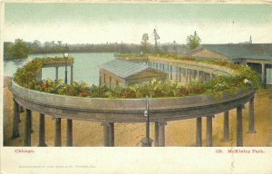 Chicago Illinois C-1910 McKinley Park Teich Postcard #124 undivided 6007