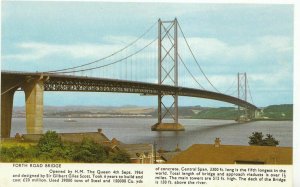 Scotland Postcard - The Forth Road Bridge    ZZ2846