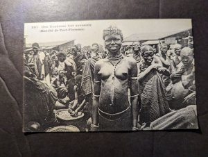 Mint British East Africa RPPC Postcard A Very Friendly Saleswoman