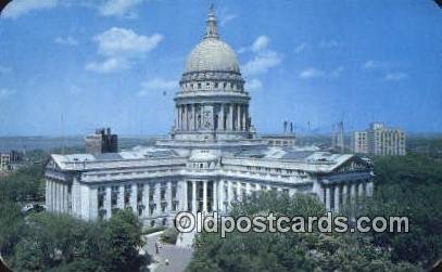 Madison, Wisconsin, WI State Capital USA Unused 