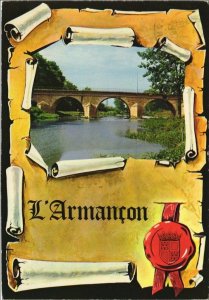 CPM CHENY Le Pont de Cheny et l'Armancon (1196621)