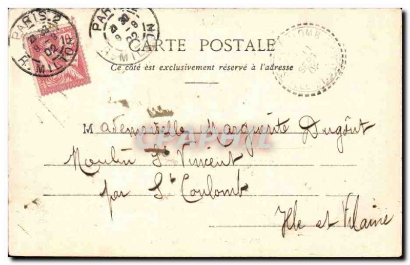 Paris Old Postcard The Galliera museum