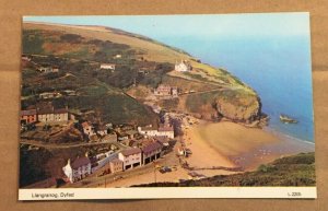 VINTAGE UNUSED POSTCARD - LLANGRANOG, DYFED, SOUTH WALES