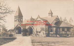 IL, Riverside, Illinois, RPPC, Saint Paul's Episcopal Church, Childs Photo