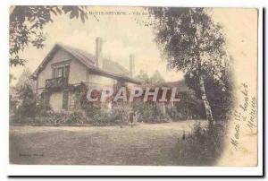 Lamotte Beuvron Old Postcard Villa pines