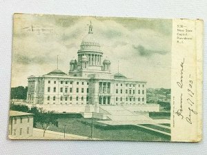 Vintage Postcard 1905 New State Capital Providence RI Rhode Island