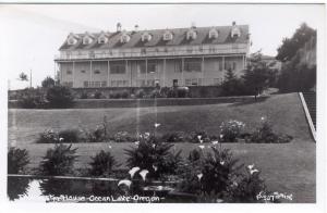 OR   OCEAN LAKE  DORCHESTER HOUSE  Smith RPPC postcard