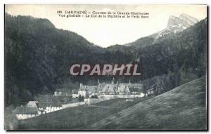 Old Postcard Dauphine Convent of the Grande Chartreuse Vue Generale The Col d...