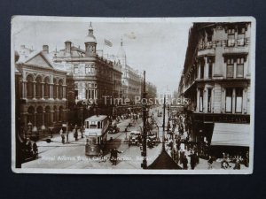 Ireland BELFAST Royal Avenue from Castle Junction - Old RP Postcard by Valentine