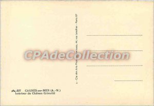 Postcard Modern Cagnes sur Mer (A M) Interior Grimaldi castle