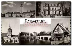 Postcard Modern Wonders From the Loire Valley Romorantin Place of Peace L & #...