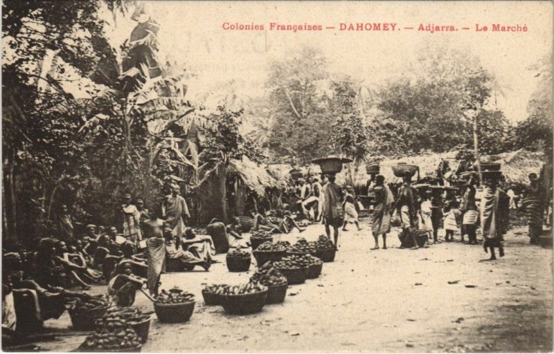 PC ADJARNA MARCHE, MARKET DAHOMEY BENIN (A23500)