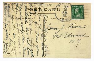 Starkey to Fort Edward, New York 1912 PPC, Lakemont Poem