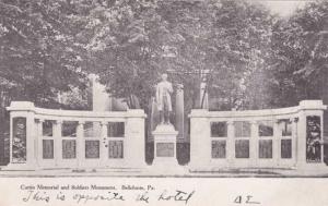 The Curtin Memorial and Soldiers Monument - Bellefonte PA, Pennsylvania - UDB