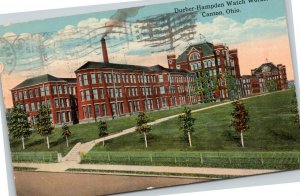 postcard Dueber-Hampden Watch Works, Canton, Ohio