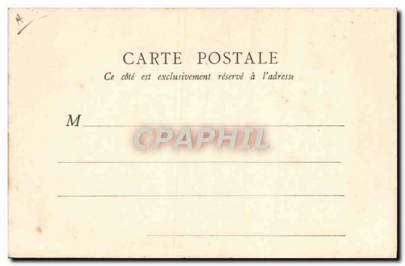 Postcard Old Fashion Palace costume Both kisses Period of the Revolution