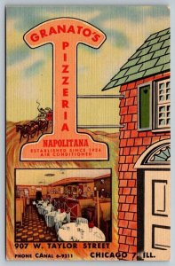 Granato's Pizzeria Napolitana - Chicago, Illinois - Postcard