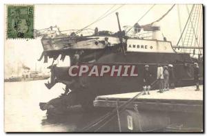 PHOTO CARD Boat Amber Tunisia