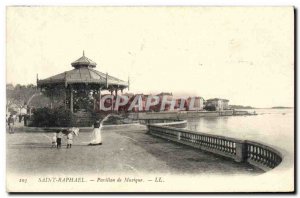 Old Postcard Saint Raphael Music Pavilion