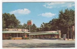 Mima’s Café & Motel Coca Cola Sign Ola Arkansas postcard