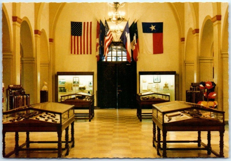 The Alamo Museum adjacent to the historic Alamo on the Alamo Plaza - Texas