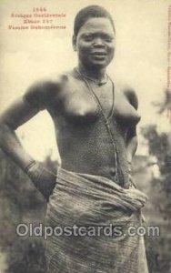 Femme Dahomeenne African Nude Unused 