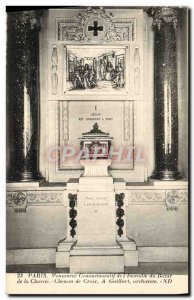 Old Postcard Paris Monuments Commemorative From & # 39incendie From Charity B...