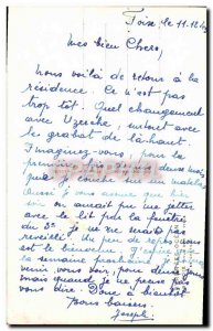 Postcard Foix Old City View Le Chateau