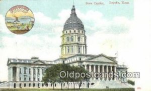 Topeka, Kansas, KS State Capital USA Unused 