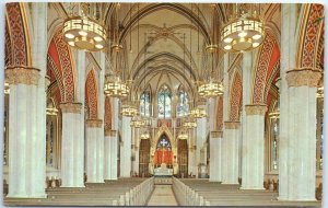 M-94573 Interior of Cathedral of St Helena Helena Montana USA