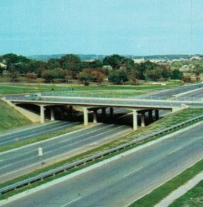 USA Skyline View Of Austin Texas Expressway Chrome Postcard 07.67