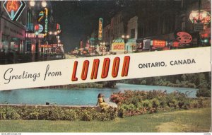 LONDON , Ontario , Canada , 1950-60s ; Split Views