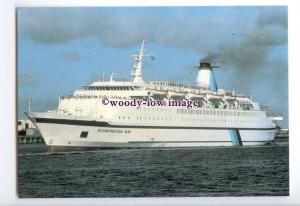 LN1290 - Cruise Liner - Scandinavian Sun , built 1968 - postcard at Miami