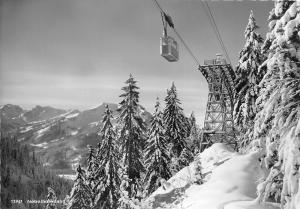 BG016  cable train oberstdorf mit nebelhornbahn allgau   CPSM 14x9.5cm germany