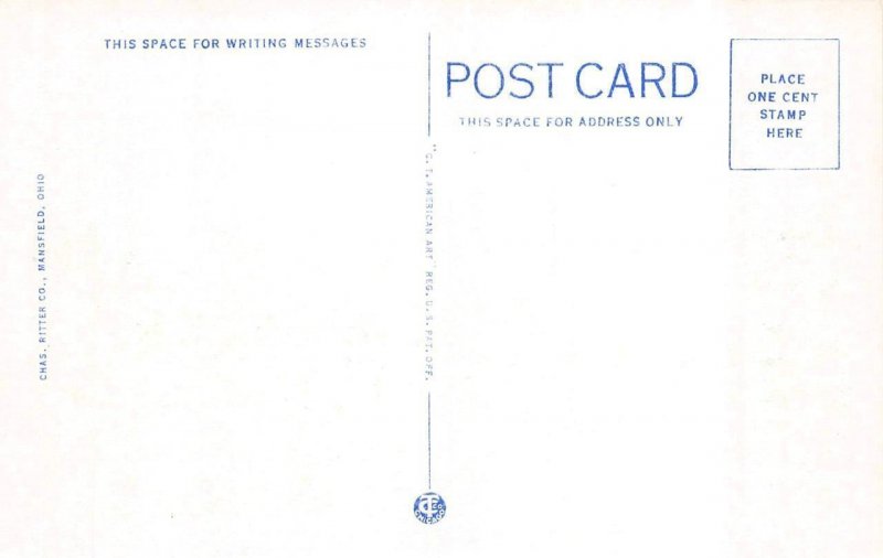 Mansfield, OH Ohio  OHIO STATE REFORMATORY  Closed Prison~Penitentiary  Postcard 