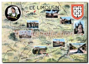 Postcard Modern Guret Limousin Limoges Brive Tulle Ussel Aubusson Bort Organ