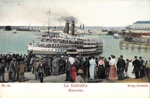 BR94821 ship bateaux londres la darsena montevideo  uruguay London the dock