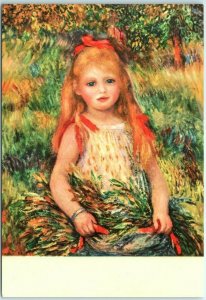 M-21447 The little Gleaner By Pierre-Auguste Renoir