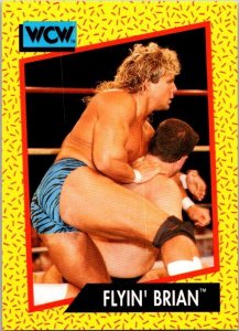 1991 WCW Wrestling Card Flyin' Brian Brian Pillman sk21215