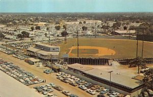 SARASOTA FLORIDA MOBILE HOME PARK CHICAGO WHITE SOX BASEBALL POSTCARD (1960s)