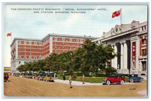 Canadian Pacific Railway Royal Alexander Hotel Winnipeg Manitoba Canada Postcard