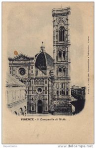 II Campanile Di Giotto, Firenze, Italy, 1900-1910s