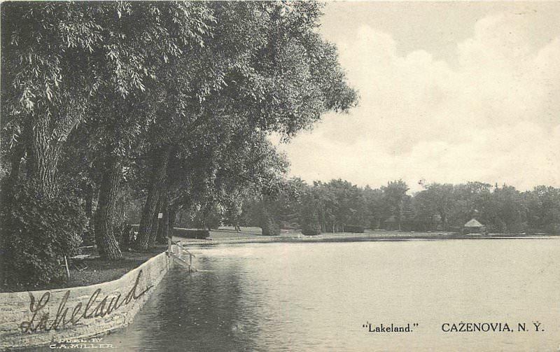 Albertype CAZENOVIA NEW YORK C-1910 Lakeland postcard 4611