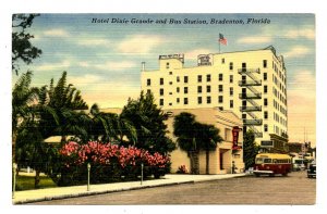 FL - Bradenton. Hotel Dixie Grande & Trailways Bus Station