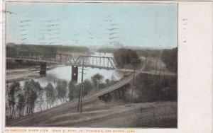 Iowa Des Moines Raccoon River View 1906