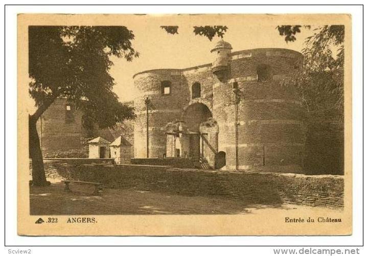 Entree Du Chateau, Angers (Maine-et-Loire), France 1900-1910s