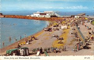 uk7714 stone jetty and marineland morecambe  uk