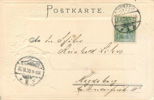 Vintage Postcard Eisenach Marienthal Thuringia, Germany Wartburg castle