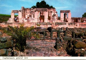 Israel Capharnaum Ruins Of The Ancient Synagogue