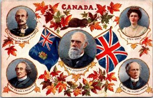 Canada Postcard Governor General Lord Royal Britain Flag 1910 Oilette Tuck JV10
